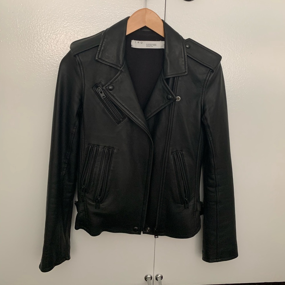 Iro Han Leather Jacket - Picture 4 of 8